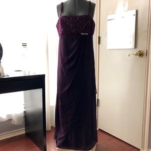 Long Purple Formal Dress